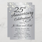 Uitnodiging 25-jarig jubileum (Voorkant / Achterkant)