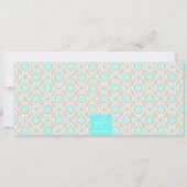 Uitnodiging 2 van de Partij van het Bediende van d (Achterkant)