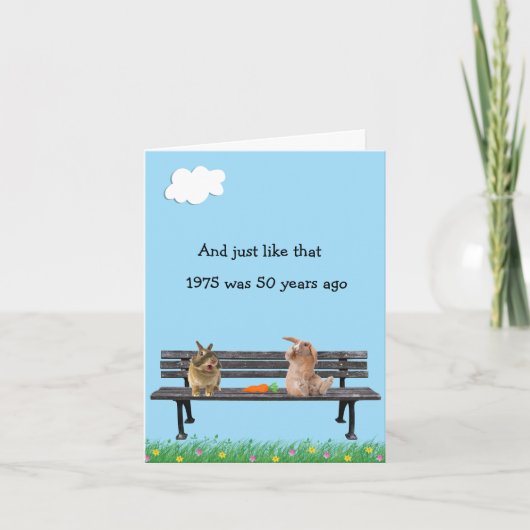 Uitnodiging 50-jarig Reünie (Voorkant)