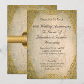 Uitnodiging 50e trouwdag (Voorkant / Achterkant)