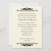 Uitnodiging 50e trouwdag - Ivoorkleurig (Achterkant)