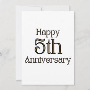 Uitnodiging 5-jarig jubileum