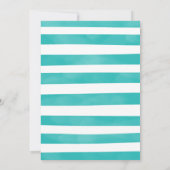 Uitnodiging 5e verjaardag zeemeermin (Achterkant)