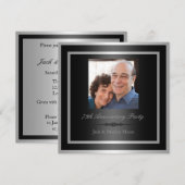 Uitnodiging 75ste verlichtingsparty (Voorkant / Achterkant)