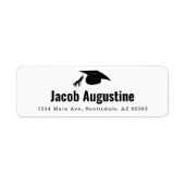 Uitnodiging/Aankondiging van de Graduation Party Etiket (Voorkant)