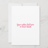 Uitnodiging Afrikaanse Amerikaanse Birthday Party (Achterkant)