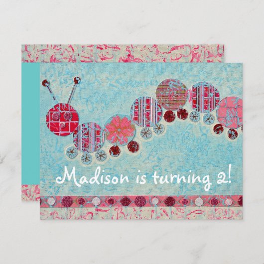 Uitnodiging: Afspeelbare derde pijler Kaart (Voorkant / Achterkant)