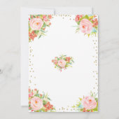 Uitnodiging April Shower Brengt May Flowers (Achterkant)