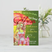 Uitnodiging Avon Party (Staand voorkant)