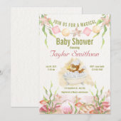 Uitnodiging Baby shower Shower Time (Voorkant / Achterkant)