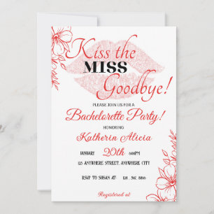 Uitnodiging Bachelorette