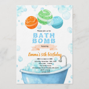 Uitnodiging badbomfeest