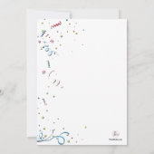 Uitnodiging Ballon Bouquet (Achterkant)