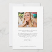 Uitnodiging Banner Graduation Party (Achterkant)