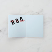 Uitnodiging : Barbecue's Droom (Binnen)