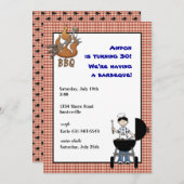 Uitnodiging BBQ (Voorkant / Achterkant)