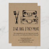 Uitnodiging BBQ afwezig (Voorkant / Achterkant)