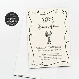 Uitnodiging BBQ afwezig