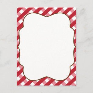 Uitnodiging BBQ Briefkaart