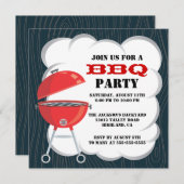 Uitnodiging BBQ-partij (Voorkant / Achterkant)