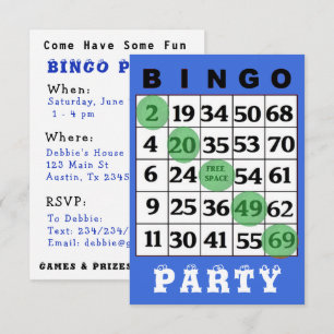 Uitnodiging BINGO-partij