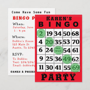Uitnodiging BINGO-partij