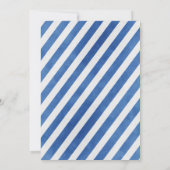 Uitnodiging Blauwe Rubber Eendje (Achterkant)