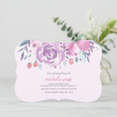 Uitnodiging Bloemencelificatie (Staand voorkant)