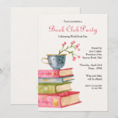 Uitnodiging Boekclub (Voorkant / Achterkant)