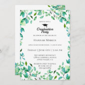 Uitnodiging Botanische GraduPartij (Voorkant / Achterkant)