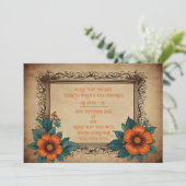 Uitnodiging Briefkaart (Staand voorkant)