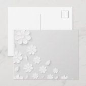 uitnodiging briefkaart (Voorkant / Achterkant)