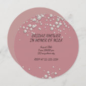 UITNODIGING BRUIDSSLUIERFEEST (Voorkant / Achterkant)