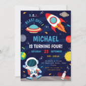 Uitnodiging buitenruimtevaart (Voorkant)