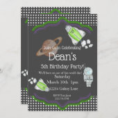 Uitnodiging buitenruimtevaart (Voorkant / Achterkant)