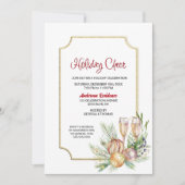 Uitnodiging Champagne Holiday (Voorkant)