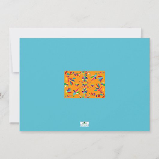 Uitnodiging Cinco de Mayo (Achterkant)