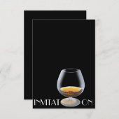 Uitnodiging Coctail Party Corporate (Voorkant / Achterkant)