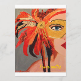 Uitnodiging Costume Party