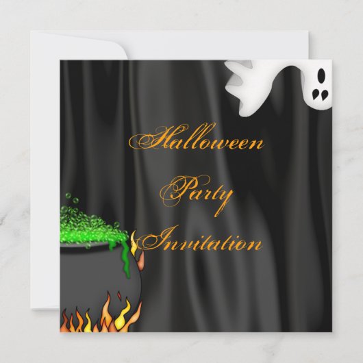Uitnodiging Couldron Party (Voorkant)