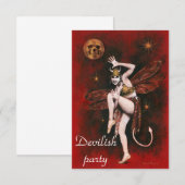 Uitnodiging Dancer Party (Voorkant / Achterkant)