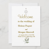 uitnodiging  de bruiloft (Voorkant)