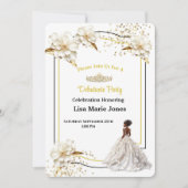 Uitnodiging Debutantenfeest (Voorkant)