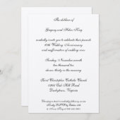 Uitnodiging Diamond & Platinum (Voorkant / Achterkant)