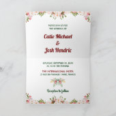 Uitnodiging dubbelgevouwen (Binnen)