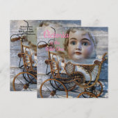 Uitnodiging Eerste Verjaardagskaart Wild One Victo (Voorkant / Achterkant)