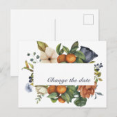 Uitnodiging en aankondiging voor herfstthema (Voorkant / Achterkant)