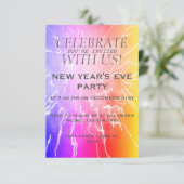 Uitnodiging Eve-partij nieuwjaar (Staand voorkant)