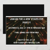 Uitnodiging Eve-partij nieuwjaar (Voorkant / Achterkant)
