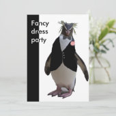 Uitnodiging - fancy kledingpartij (Staand voorkant)